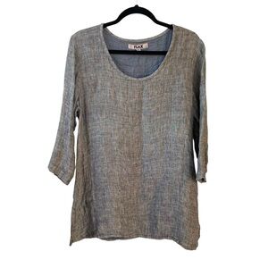 Flax Women's Gray Blouse
